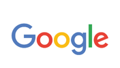 Google Logo auf weißem Hintergrund